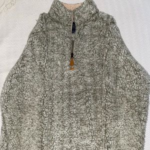 Simply southern fuzzy jacket